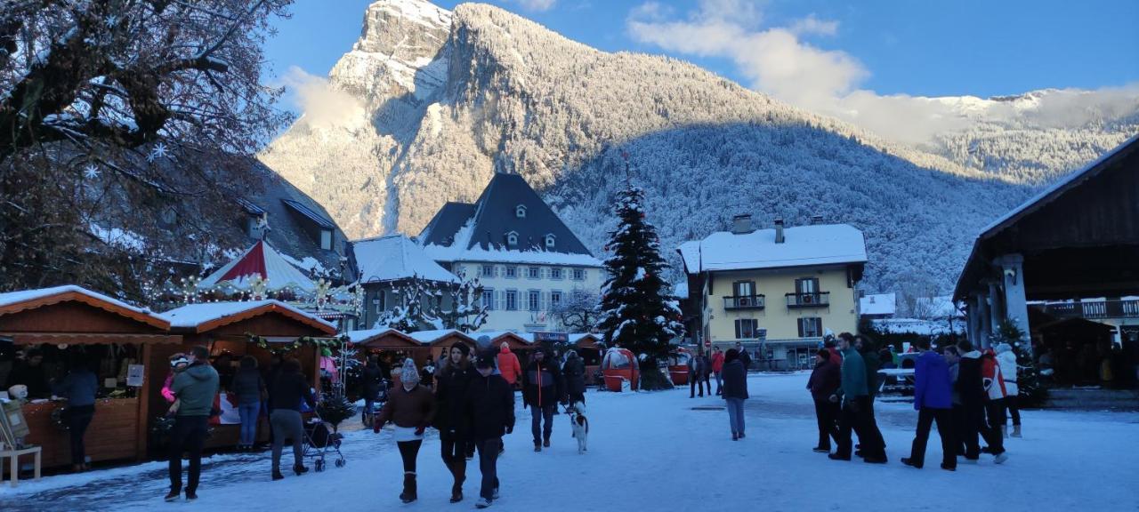 Appartamento Domaine Du Grand Tetras Samoëns Esterno foto